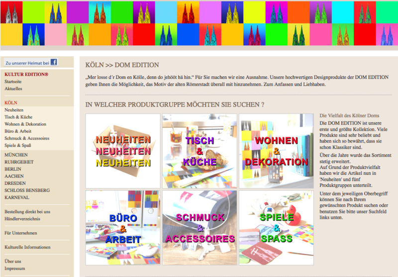 Kultur Edition City Souvenirs Stadt Produkte