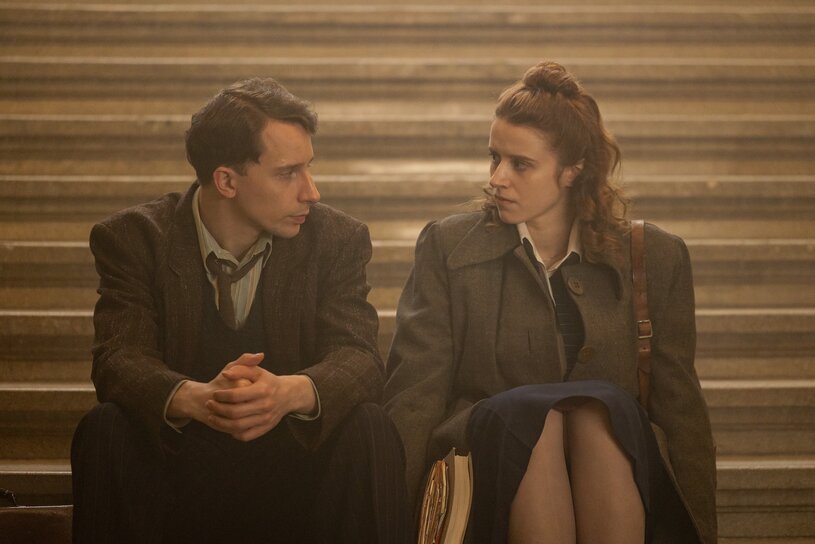 Inside Nuremberg Courtroom; im Gericht in Nürnberg