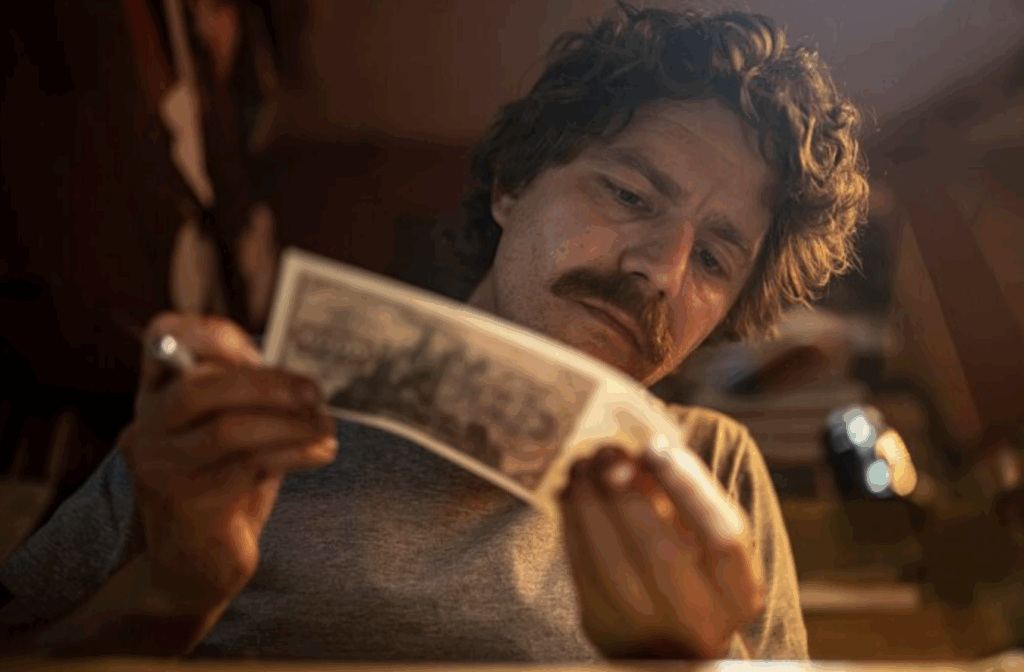 image of the man with the pseudonym scrooge